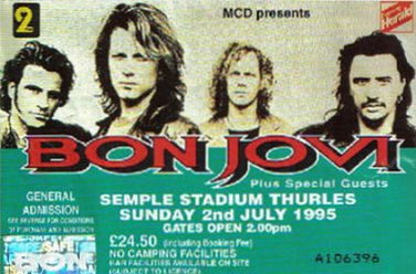 CD レア】BON JOVI LIVE OVER BRIDGES 1995 東京ドーム